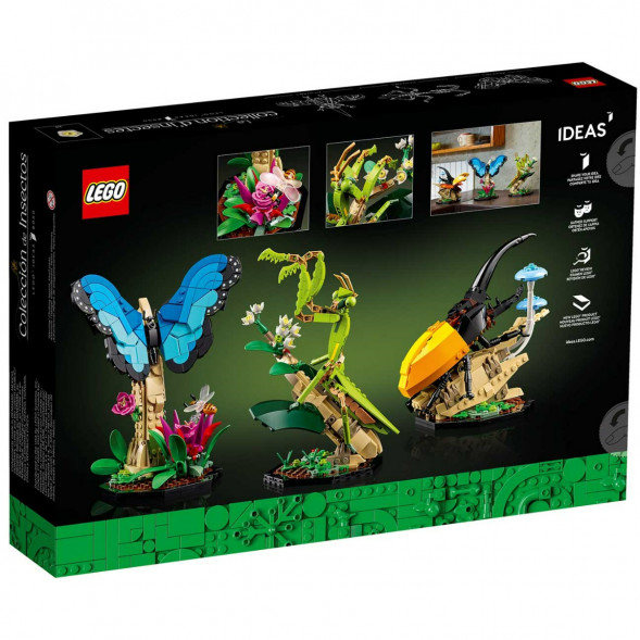 Конструктор LEGO Ideas 21342 Коллекция насекомых в Туле