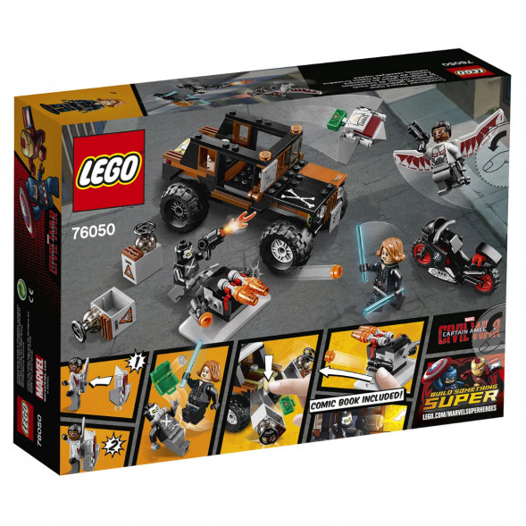 Конструктор LEGO Super Heroes 76050 Опасное ограбление в Туле