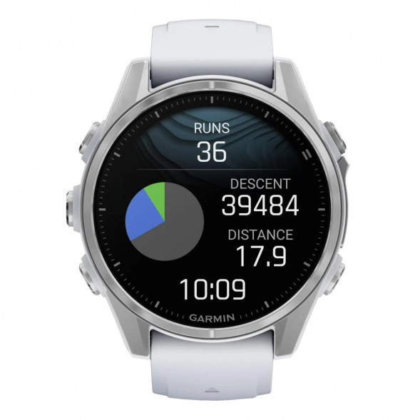 Умные часы Garmin Fenix 8, 43 mm, Whitestone 010-02903-00 в Туле