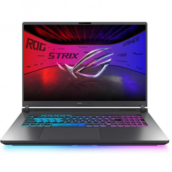 Ноутбук ASUS ROG Strix G18 G815JMR-TT241 (18&amp;quot;, IPS, Intel Core i9 14900HX 2.2 Ггц, 24 ядра, 16Гб DDR5, SSD 512 Гб, NVIDIA GeForce RTX 5060 - 8Гб, Без ОС), серый в Туле