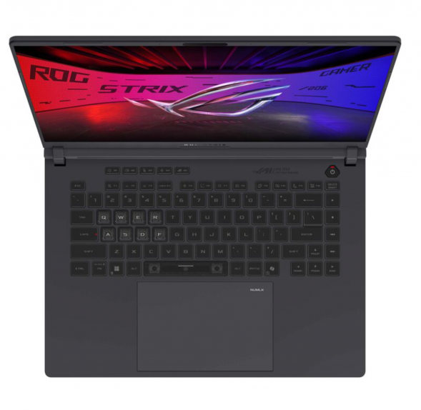 Ноутбук ASUS ROG Strix G16 2025 G615LR-S5222 (Intel Core Ultra 9 275HX/16&amp;quot;/32Gb/1Tb/RTX 5070Ti/Без ОС), Серый в Туле