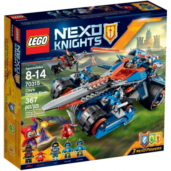 Конструктор LEGO Nexo Knights 70315 Устрашающий разрушитель Клэя в Туле