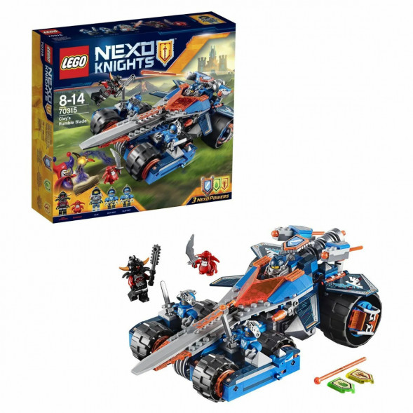 Конструктор LEGO Nexo Knights 70315 Устрашающий разрушитель Клэя в Туле