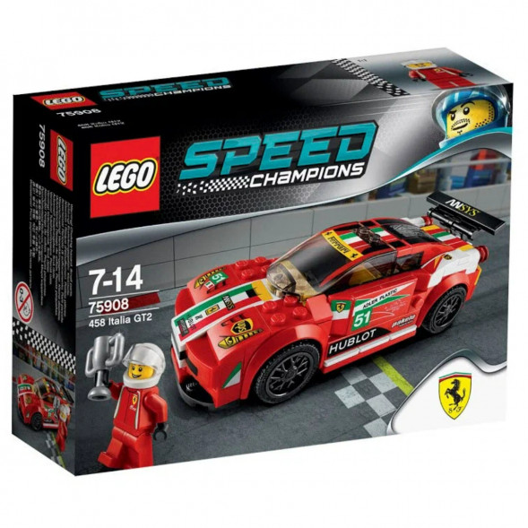 Конструктор LEGO Speed Champions 75908 Феррари 458 Италия GT2 в Туле
