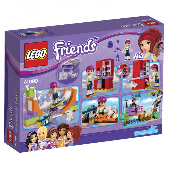 Конструктор LEGO Friends 41099 Скейт-парк в Туле