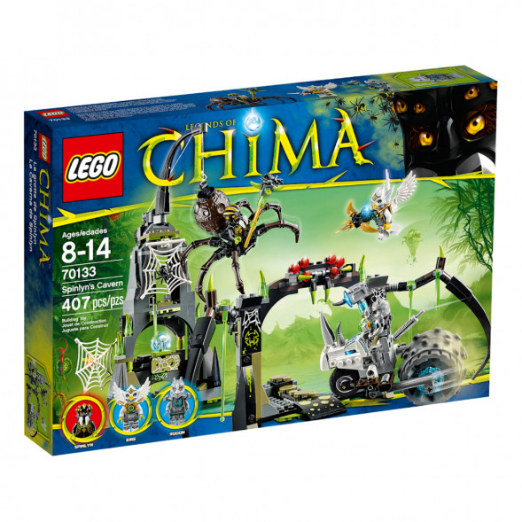 Конструктор LEGO Legends Of Chima 70133 Пещера Спинлина в Туле