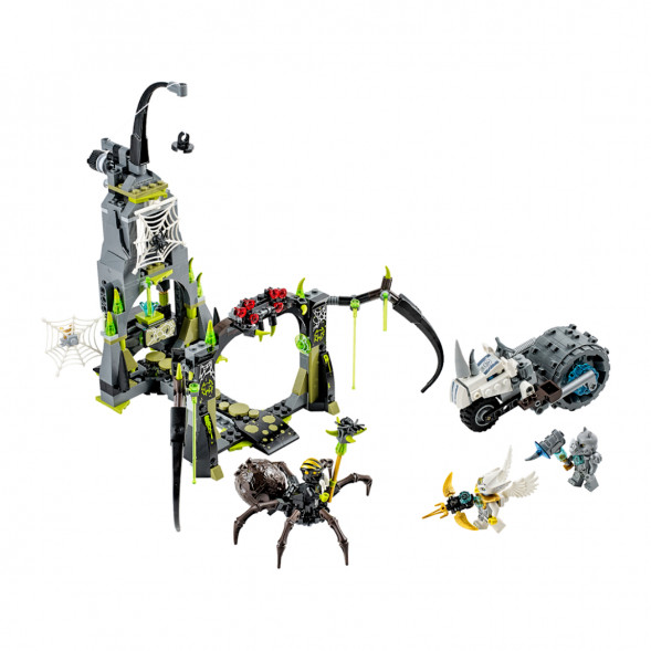 Конструктор LEGO Legends Of Chima 70133 Пещера Спинлина в Туле
