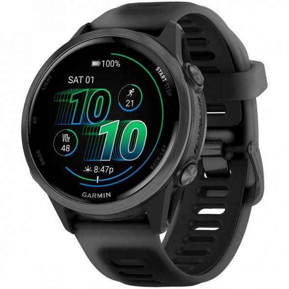 Умные часы Garmin Forerunner 570 42 мм Slate Grey Aluminium/Translucent Black 010-02970-00 в Туле