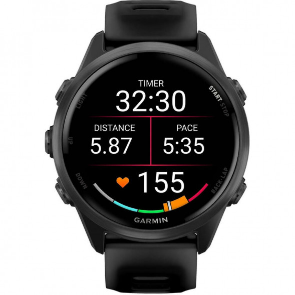 Умные часы Garmin Forerunner 570 42 мм Slate Grey Aluminium/Translucent Black 010-02970-00 в Туле