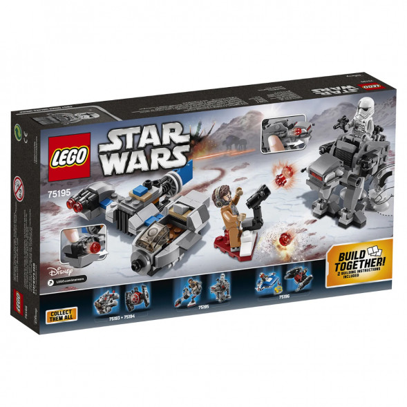 Конструктор LEGO Star Wars 75195 Бой пехотинцев Первого Ордена против спидера на лыжах в Туле