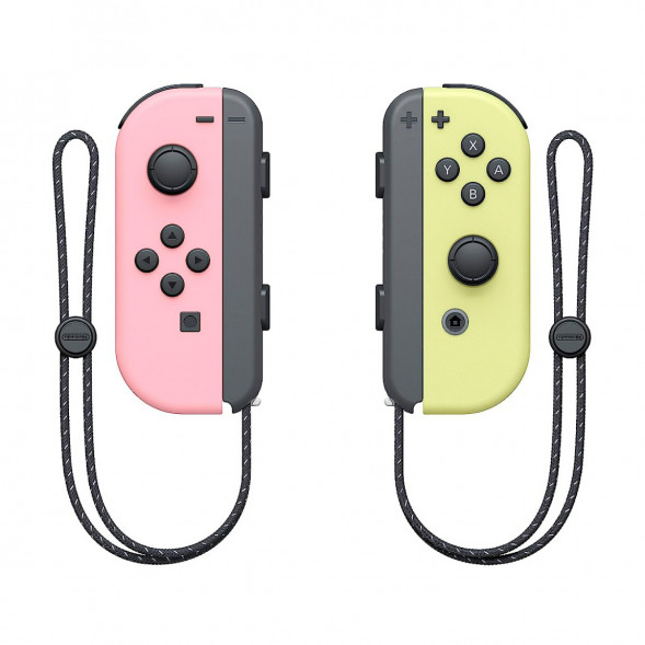 Геймпад Nintendo Switch Joy-Con controllers Duo, пастельный розовый / пастельный жёлтый в Туле
