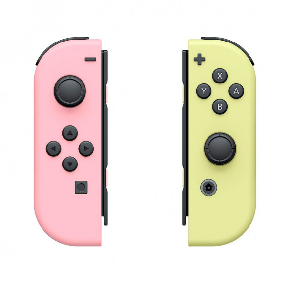 Геймпад Nintendo Switch Joy-Con controllers Duo, пастельный розовый / пастельный жёлтый в Туле
