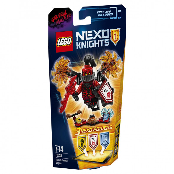 Конструктор LEGO Nexo Knights 70338 Генерал Магмар — Абсолютная сила в Туле