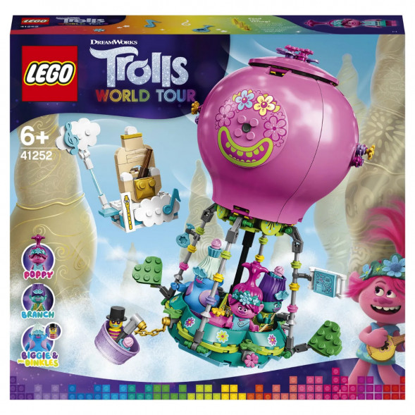Конструктор LEGO Trolls 41252 Путешествие Розочки на воздушном шаре в Туле