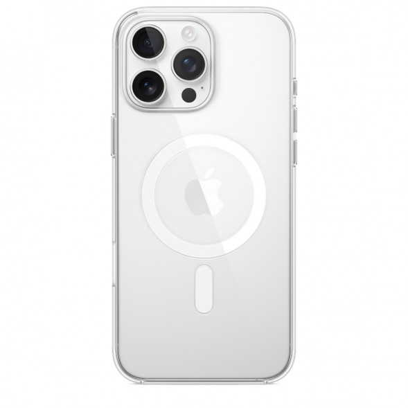 Чехол Apple Clear Case with MagSafe для iPhone 16 Pro Max, прозрачный (MA7F4ZM/A) в Туле