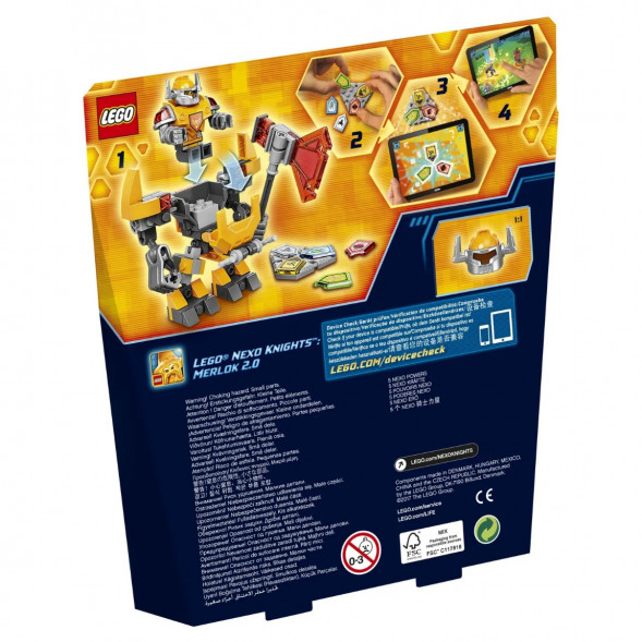 Конструктор LEGO Nexo Knights 70365 Боевые доспехи Акселя в Туле