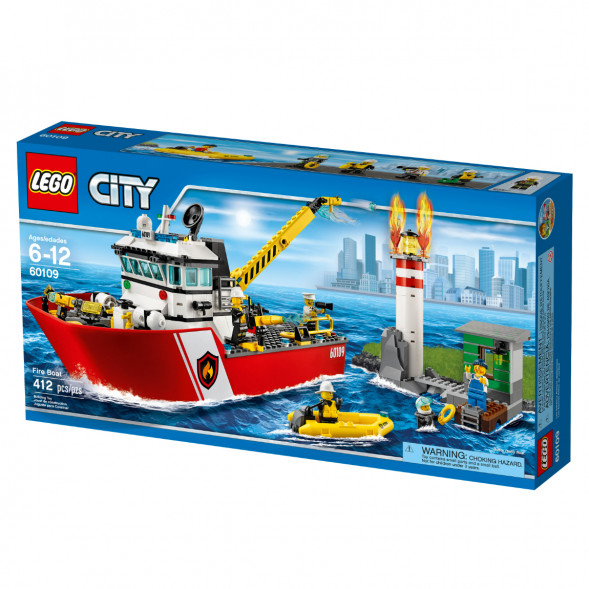 Конструктор LEGO City 60109 Пожарный катер в Туле