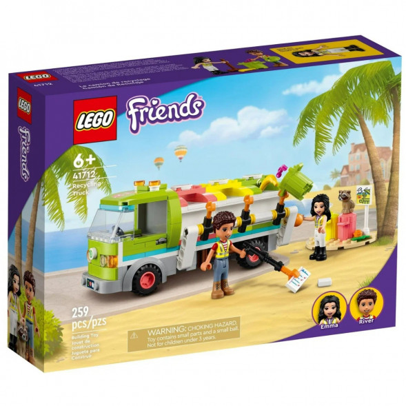 Конструктор LEGO Friends 41712 Грузовик для переработки отходов в Туле