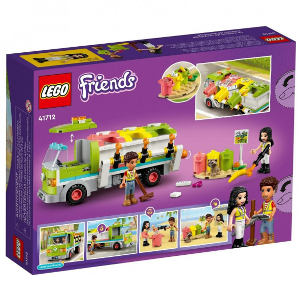 Конструктор LEGO Friends 41712 Грузовик для переработки отходов в Туле
