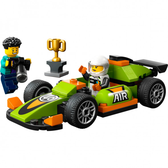 Конструктор LEGO City 60399 Зеленый Гоночный автомобиль в Туле