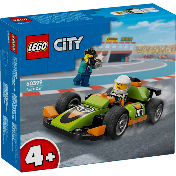 Конструктор LEGO City 60399 Зеленый Гоночный автомобиль в Туле