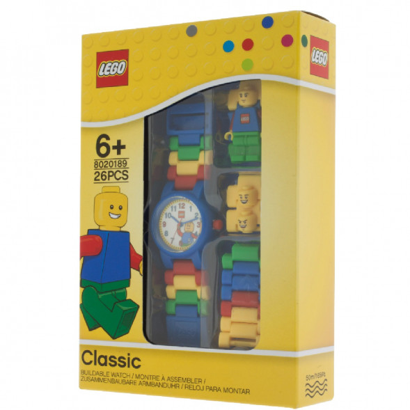 Часы LEGO 8020189 Classic с минифигуркой в Туле