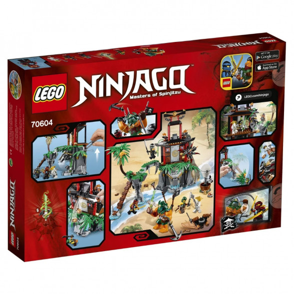 Конструктор LEGO Ninjago 70604 Остров тигриных вдов в Туле