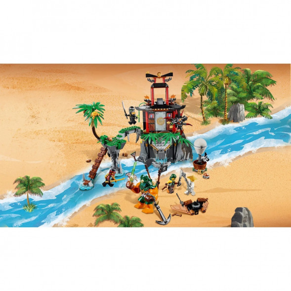 Конструктор LEGO Ninjago 70604 Остров тигриных вдов в Туле