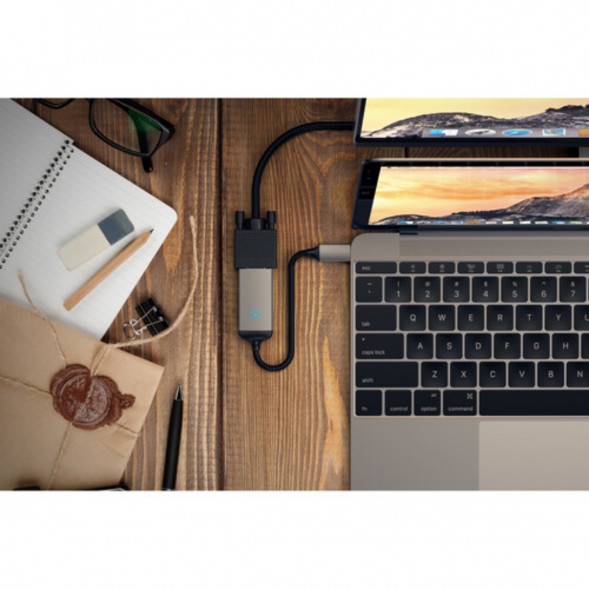 Адаптер Satechi USB Type-C to VGA , Space Gray в Туле