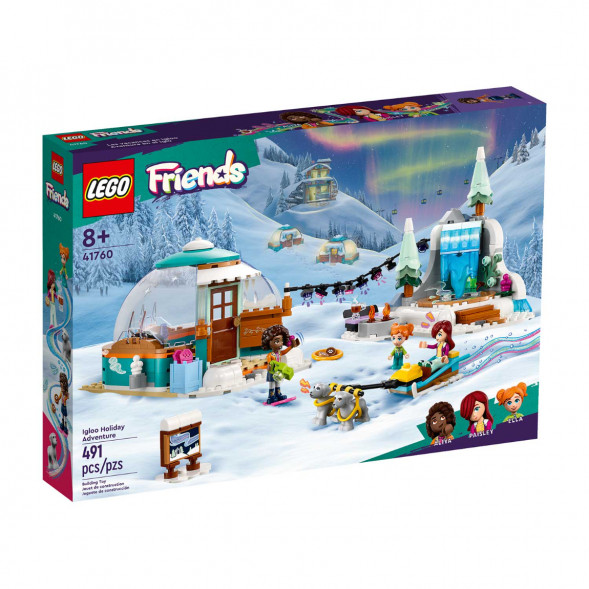 Конструктор LEGO Friends 41760 Праздничное приключение в иглу в Туле