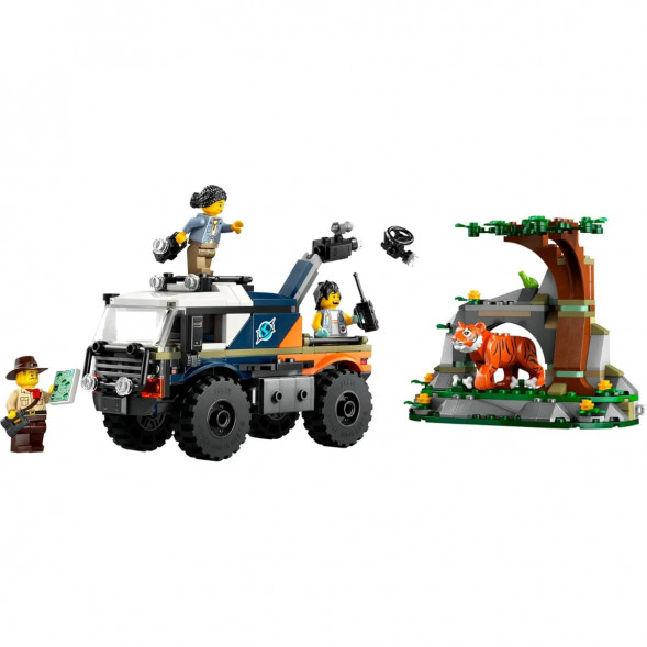 Конструктор LEGO City 60426 Внедорожный грузовик Исследователь джунглей в Туле