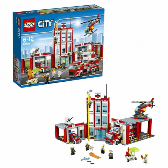 Конструктор LEGO City 60110 Пожарная часть в Туле