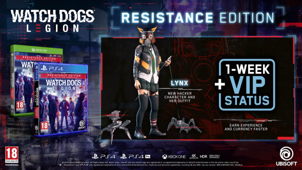 Игра Watch Dogs: Legion. Resistance Edition [PS4, русская версия] в Туле