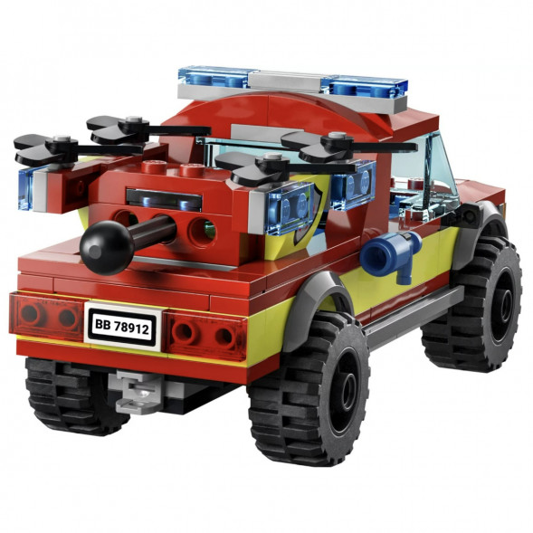 Конструктор LEGO City Fire 60319 Пожарная бригада и полицейская погоня в Туле