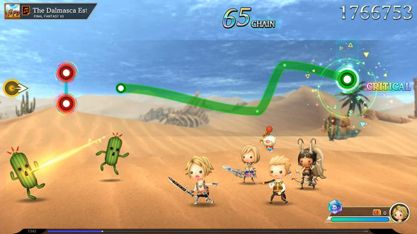 Игра Theatrhythm: Final Bar Line [Nintendo Switch, английская версия] в Туле