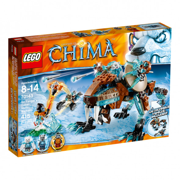 Конструктор LEGO Legends of Chima 70143 Саблезубый шагающий робот Сэра Фангара в Туле