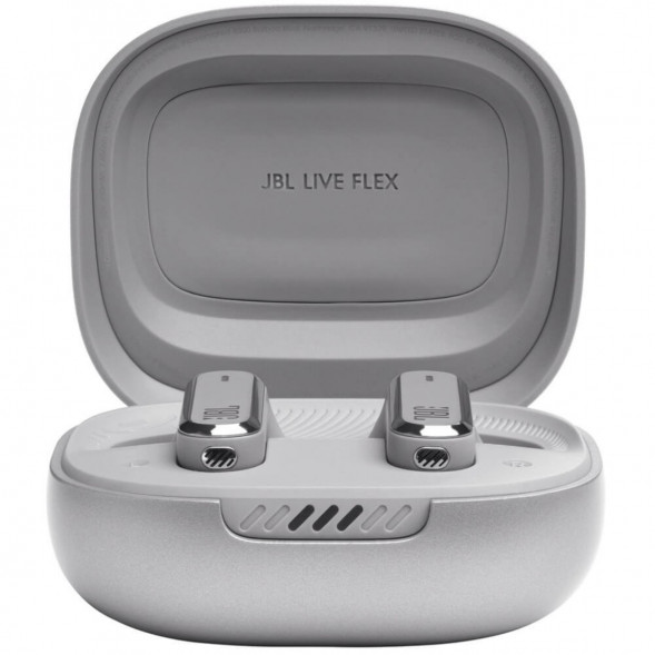 Беспроводные наушники JBL Live Flex, серебристый в Туле