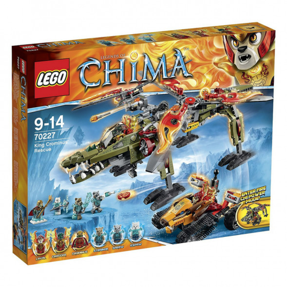 Конструктор LEGO Legends of Chima 70227 Спасение короля Кроми в Туле