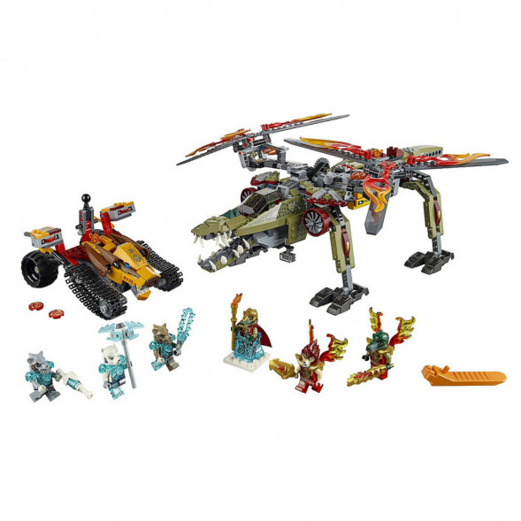 Конструктор LEGO Legends of Chima 70227 Спасение короля Кроми в Туле