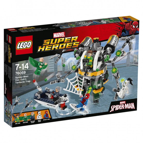 Конструктор LEGO Super Heroes 76059 Человек-паук: в ловушке Доктора Осьминога в Туле