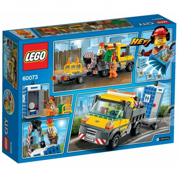 Конструктор LEGO City 60073 Машина техобслуживания в Туле