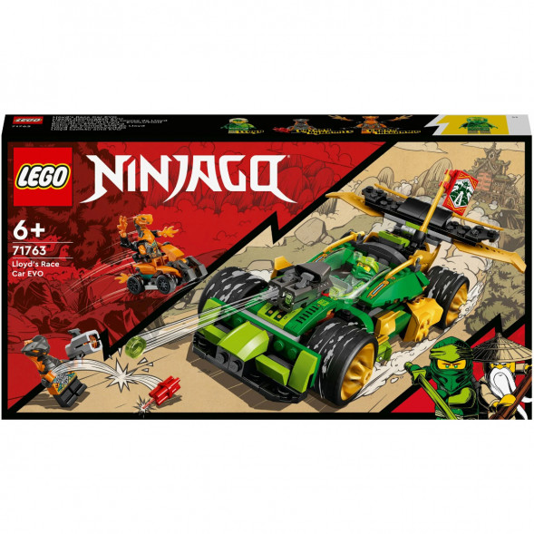 Конструктор LEGO Ninjago 71763 Гоночный автомобиль ЭВО Ллойда в Туле