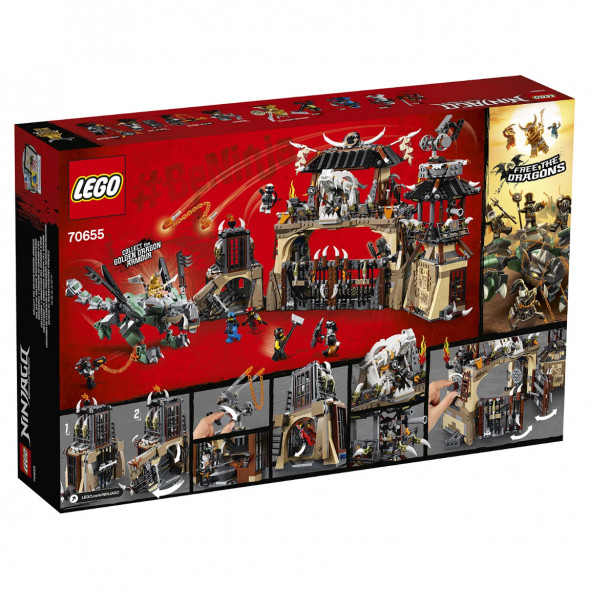 Конструктор LEGO Ninjago 70655 Пещера драконов в Туле