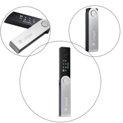 Аппаратный криптокошелек Ledger Nano X , черный в Туле