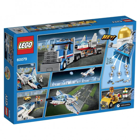 Конструктор LEGO City Space Port 60079 Транспортер для учебных самолетов в Туле