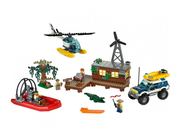 Конструктор LEGO City 60068 Секретное убежище воришек в Туле