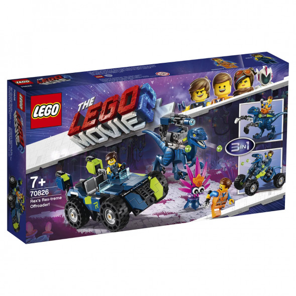 Конструктор LEGO Movie 70826 Рэкстремальный внедорожник Рэкса в Туле