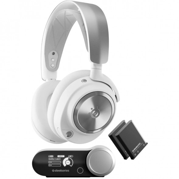 Наушники SteelSeries Arctis Nova Pro Wireless, белый в Туле