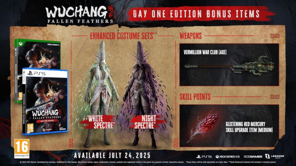 Игра Wuchang: Fallen Feathers. Day One Edition [PS5, русские субтитры] в Туле