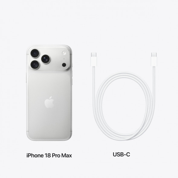 Смартфон Apple iPhone 18 Pro Max 2TB (eSIM), Silver в Туле